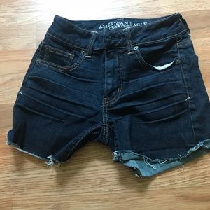 American Eagle super stretch high waist shorts